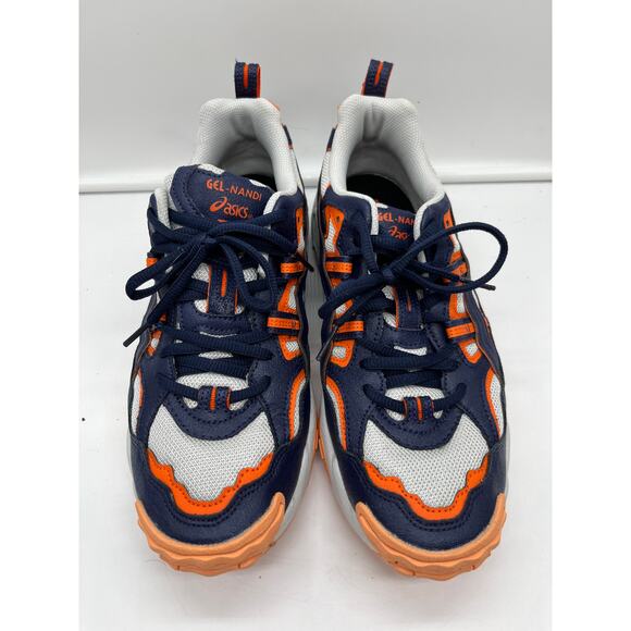 Asics Gel-Nandi Navy Blue Orange Chunky Athletic Running Shoes Mens 8.5 main image 5